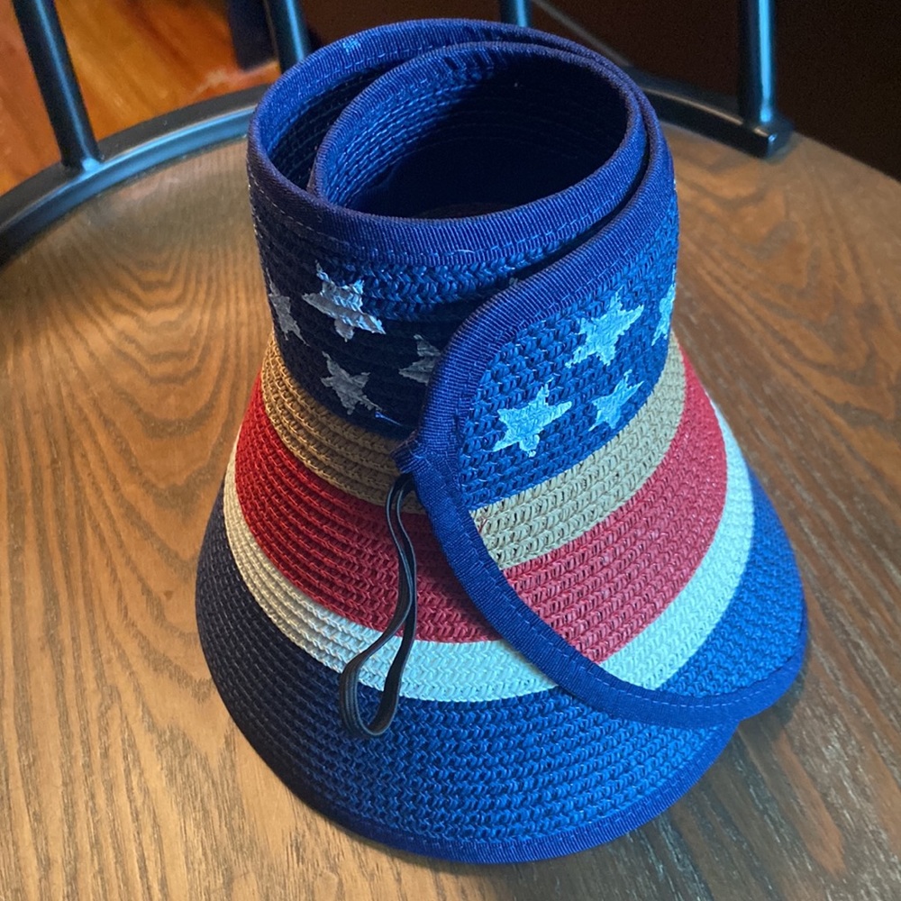 *FINAL PRICING* Americana sun hat - Picture 3 of 3